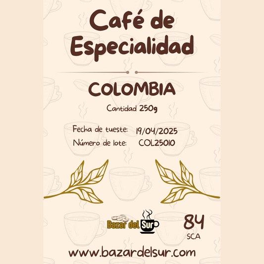 Café de especialidad Colombia